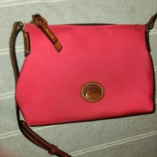 Bandolera Mujer Dooney Bourke Nylon Bolso Coral/Rosa Brillante Ver Fotos