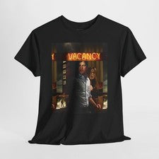 Camiseta gráfica unisex de terror con póster de película retro Vacancy 2007