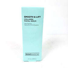Global Beauty Care Suero Facial Colágeno Suave y Lift Péptidos Hialurónico 1oz