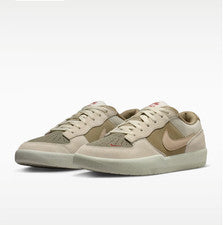 Nike SB Force 58 Zapatos de Skate Leche de Coco Neutro Oliva Lino Para Hombre Talla 11.5