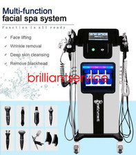 Máquina de cuidado facial hidrodermoabrasión exfoliante de agua oxígeno hidrógeno Hydra 8 en 1