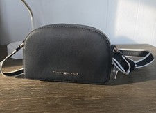 Bolso Bandolera Tommy Hilfiger Para Mujer Negro Nuevo