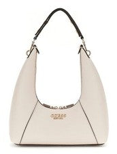 Bolso de hombro GUESS Calista Top Zip Bone creme