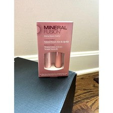 Kit de ojos y labios Mineral Fusion belleza natural rímel brillo de labios conjunto de regalo nuevo