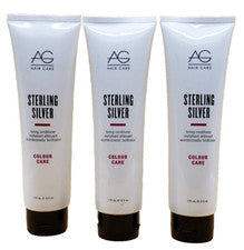 Acondicionador tonificante AG Hair plata esterlina 6 oz - "Paquete de 3"