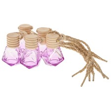 Botella de perfume ambientador de aire difusor de aceites esenciales para automóvil 5 piezas para