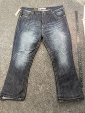 AKKA Apt Jeans Para Hombre Pantalones de mezclilla reales Estilo A-31 Talla 40S
