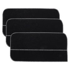 Bolsa de vajilla de utensilios de primavera de 3 piezas bolsas de cubiertos soporte antideslustre para granja