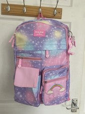 Nuevo bolso mochila de viaje escolar para niñas rosa/azul