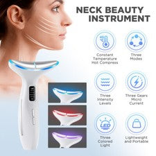 Masajeador de estiramiento facial de cuello dispositivo de estiramiento de piel antiarrugas belleza facial
