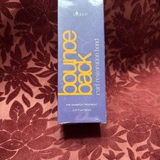 Tratamiento pre champú Bounce Back restauración rizos unión cuidado del cabello Exp. 1/2027