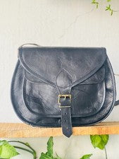 Bolso Tote De Cuero Sólido Vintage Para Mujeres De 13"