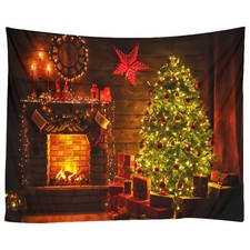 1 Pieza Alfombra Pared Colgante Navidad Hogar Colgante Adornos para Decoración