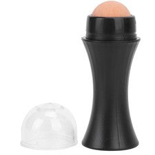 Rodillo facial volcánico absorbente de aceite masaje facial para el cuidado de la piel mini reutilizable Ro TOU