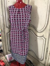 Vestido Mujer Diseño por Liz Claiborne Talla XL Hermoso Combo Diseño Y Color