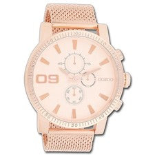 Oozoo Herren Armbanduhr Timepieces Analog Metall rosegold UOC9438A