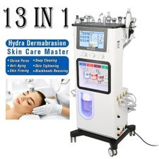 13-1 Oxígeno Facial Hidro Dermoabrasión Diamante Aqua Peel Cuidado de la Piel Máquina de Belleza