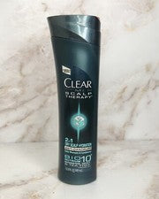 Champú acondicionador anticaspa hidratación cuero cabelludo seco 2 en 1 Clear Men 12,9 oz