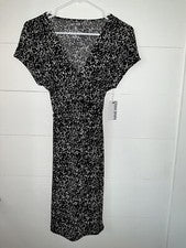 Nine West, vestido envolvente manga Dolman, para mujer talla pequeña, nuevo con etiquetas