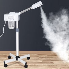 Vaporizador facial profesional salón de belleza spa equipo de cuidado de la piel ozono caliente UV