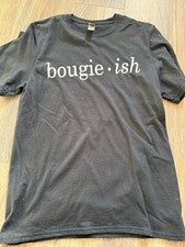 Camiseta Bougie para mujer talla pequeña negra algodón glamuroso