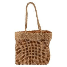 Bolsos de tela Bolso de hombro de moda tejido a mano para mujer Bolso de mano de ratán.
