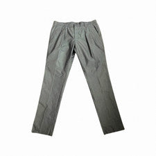 NUEVO CON ETIQUETAS HUGO BOSS US-36R IT-52 Pantalón Hombre Pantalón 100% Algodón Gris Informal Elegante