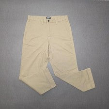 Pantalones Lands End Para Hombre Inteligentes Informales Estilo Chino - 30 - Beige