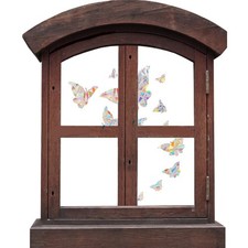 Pegatinas mariposa 3D pegatinas de vidrio mariposa decoración de oficina versátil decoración del hogar