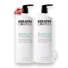 Champú y acondicionador suavizante Keratin Complex DUO 33,8 oz