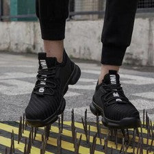 ZAPATOS DEPORTIVOS DE SEGURIDAD CON PUNTERA DE ACERO PARA HOMBRE Y MUJER LIGEROS PARA TRABAJO MANUAL