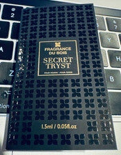 FRAGRANCE DU BOIS "SECRET TRYST" PERFUME PURO 1,5 ml/0,05 FL.OZ. Nuevo Unisex