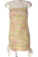 Vestido de verano para mujer ASOS estampado floral mini rosa talla 36