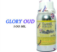 Aceite de perfume concentrado Glory Oud Surrati, envasado de 100 ml, aceite Attar.