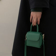 Mini Bolso Cuadrado Simple Mensajero Versátil Pequeño Retro Portátil Moda Para Mujer