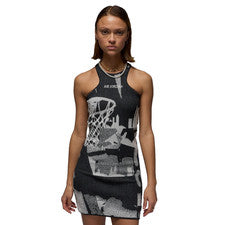 Vestido de punto para mujer Nike Air Jordan Knit Dress HJ0016-133 falda negra nuevo S