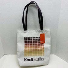 Bolso de Mano Tejido Bollywood Estampado Digital Textiles Knoll MCM Diseño Moderno NUEVO