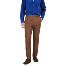 Pantalones de vestir Michael Kors para hombre marrón claro de algodón elástico talla W38 L30