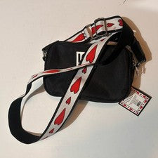 Bolso Bandolera Love Brighton Love Essentials Mujer Negro Correa Corazón Nuevo con Etiquetas
