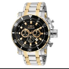 🔥 Reloj para hombre Invicta Coalition Forces Night Hawk 52 mm acero/oro 32712 #231