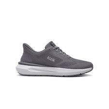 Zapatos sin cordones Kizik Athens 2 tejidos perlas ahumadas manos libres para hombre tallas 9-13 NUEVO