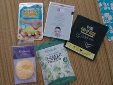 Cuidado de belleza tratamientos faciales, tratamiento spa, Fizzles, Soate línea V, (5) lote, nuevo