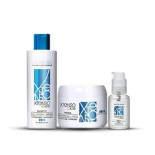 Combo de champú, mascarilla y suero L'Oréal Professionnel Xtenso Care para cabello liso