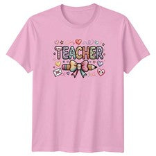 Linda camiseta para mujer Teacher diseño Kawaii enseñanza primaria regalo ella