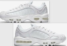 Nuevo Nike Air Max Tailwind IV Entrenadores Nuevo PVP £145.00 Todas las Tallas De 3-5 BLANCO