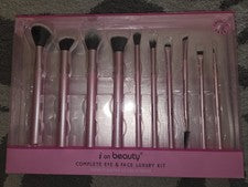 Juego de brochas de maquillaje (10 piezas)