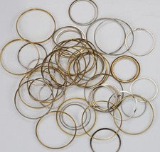 50x Anillos de movimiento de reloj de metal para relojes automáticos y mecánicos repuestos reparaciones