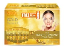 VLCC Gold Facial Kit Original Completo Facial Kit Pack VLCC Grow