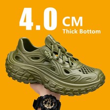 Moda Zapatos de Jardín Sandalias de Plataforma Antideslizantes Para Hombre Exterior Fondo Grueso Playa