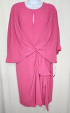 Vestido para mujer London Times rosa blusa manga dolman talla 10 nuevo con etiquetas